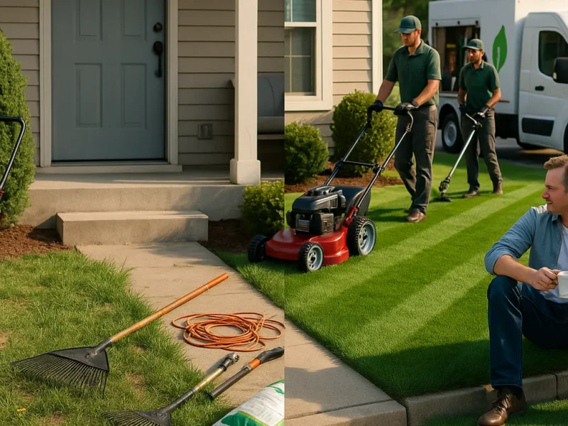How Lawn Service Saves Time and Money