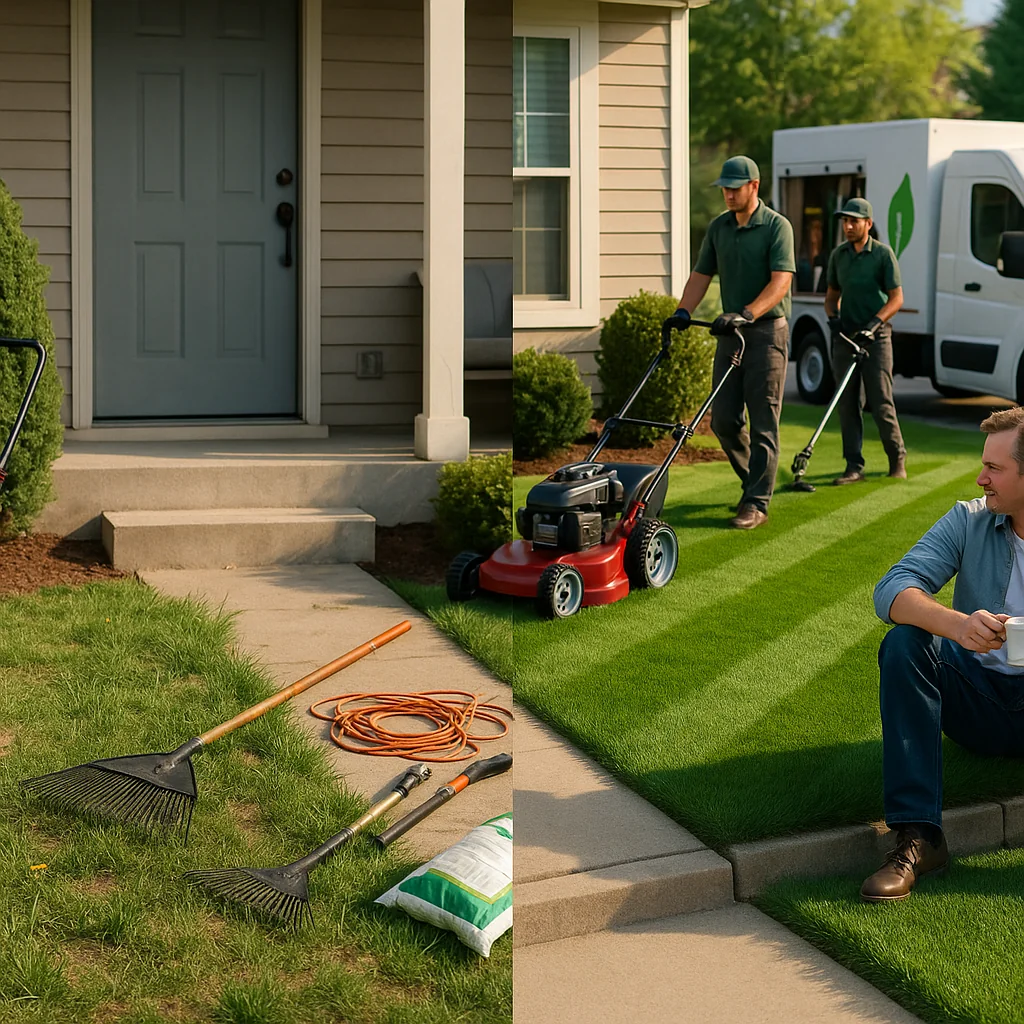 How Professional Lawn Service Saves You Time and Money