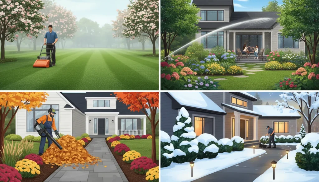 Seasonal Landscaping Tips for Clarks Summit Homeowners