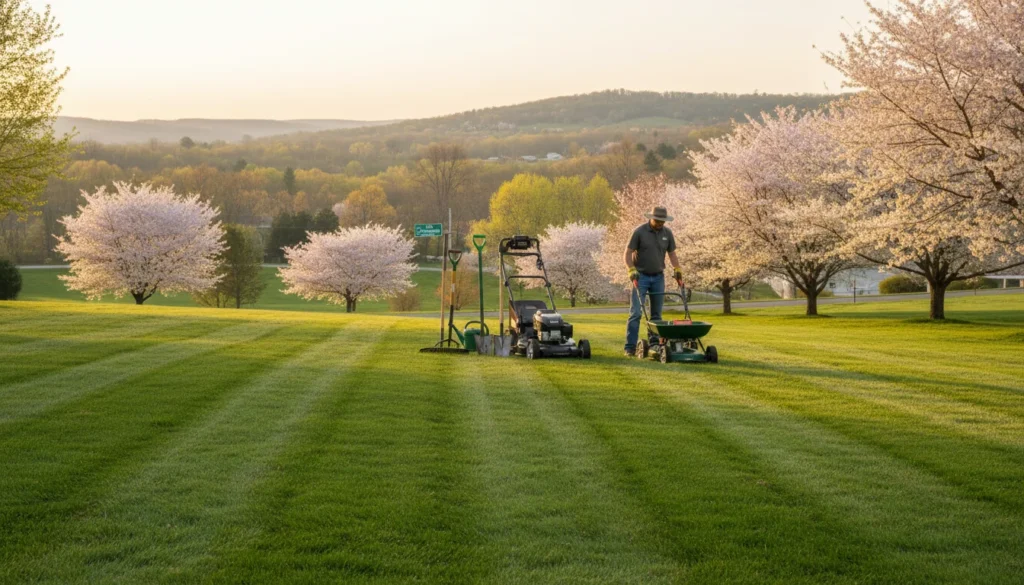 Spring Lawn Service Guide for a Healthy Yard in Clarks Summit