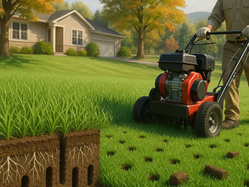 Why Lawn Aeration Matters in Clarks Summit