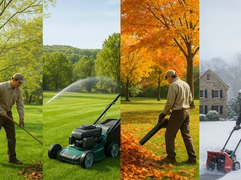 Year-Round Lawn Care in Clarks Summit
