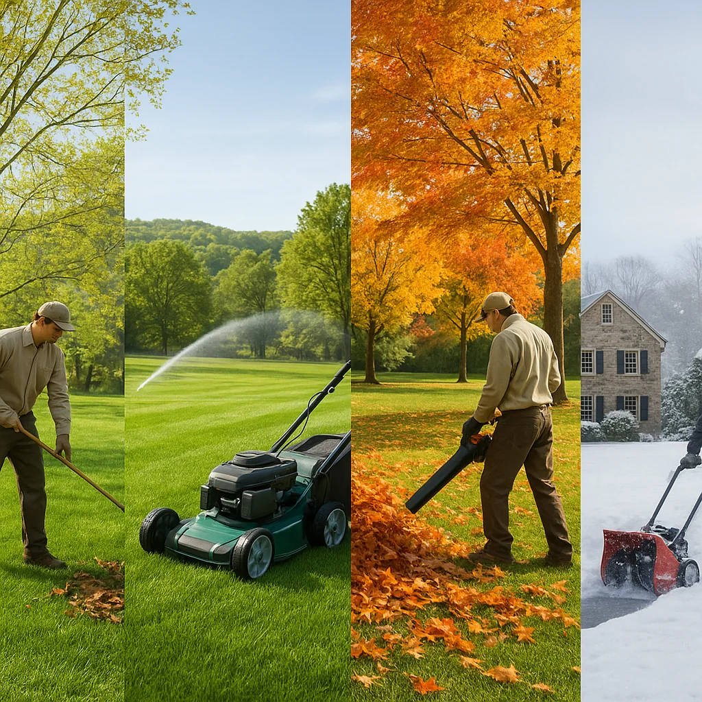 Year-Round Lawn Care Services That Keep Your Pennsylvania Property Beautiful